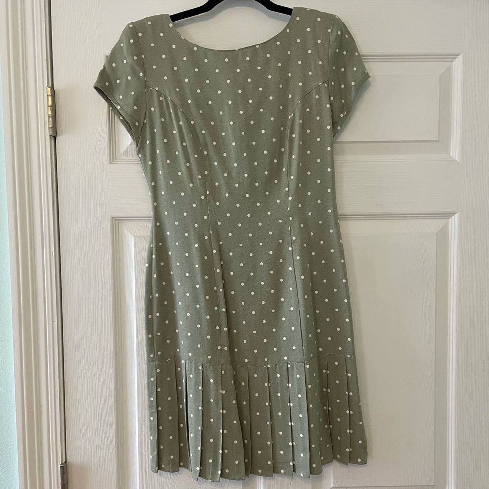 BRIOCHE green dress